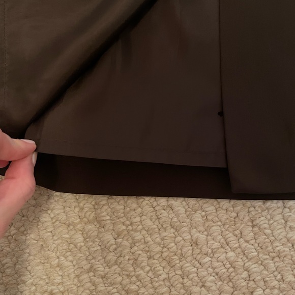 MOSCHINO CHEAP AND CHIC Vintage Fully Lined Brown Pencil Skirt - Picture 10 of 14